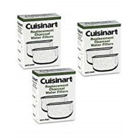 

cuisinart dcc-rwf *triple pack* charcoal water filters in cuisinart dcc-rwf retail box