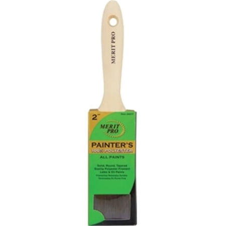 Merit Pro 77 2 in. Painters Professional Beavertail Handle Varnish Brush