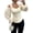 Apricot Color, variant on Women'S Long Sleeve Renaissance Corset Tops, Overbust Bustier Lace Top with Belt for Going Out White XL
