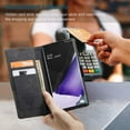 thumbnail image 6 of Leather Case For Samsung Galaxy Note 20 Ultra Case,Leather Wallet Case Classic Design with Card Slot and Magnetic Closure Flip Fold Case for Samsung Note 20 Ultra 5G, 6 of 8
