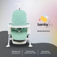 thumbnail image 2 of Silla Periquera Alta de Bebé 5 en 1 Bamby con Charola Ajustable para Comer Verde Grande, 2 of 9