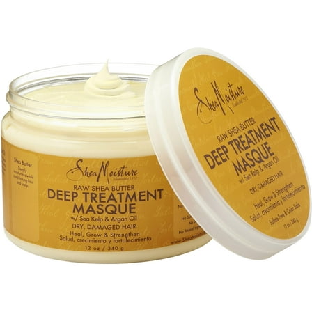 Shea Moisture Raw Shea Butter Deep Treatment Masque 12 oz (Pack of 2)