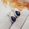 thumbnail image 1 of Lapis Lazuli earrings Lever Back Hook Earring Teardrop Lapis Lazuli Earring, 1 of 3