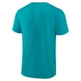 thumbnail image 3 of Blank 100% Cotton Soft Men's Aqua T-Shirt, 3 of 4