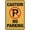 Warning Sign 1, variant on Caution No Overhead Storage Reflective Aluminum Warning Sign 12 x 8 Inches - with Symbol, Weatherproof Signage for Indoor Outdoor Warehouse, Factory