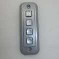 thumbnail image 3 of Storm Interface 1000 Series IP65 4-Key Keypad Chromed Die-Cast Zinc 1K040003, 3 of 4