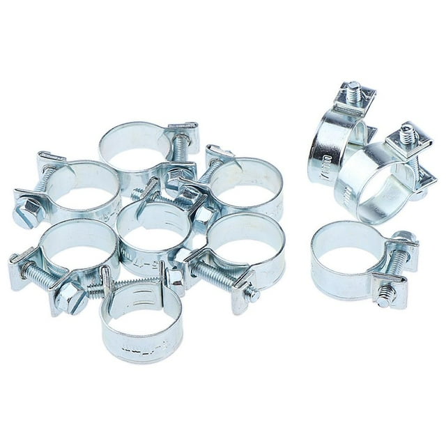 GUOOL 10pcs Pince de Serrage de Tuyau de Carburant d'Eau à Pince à Ressort 15 - 17mm