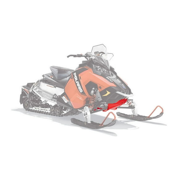 Polaris 2880383-293 Red Ultimate Skid Plate Axys Rush Switchback Titan RMK Snowmobile OEM