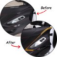 thumbnail image 4 of TINKI Real Carbon Fiber Interior Door Panel Trim Strip Compatible with Chevrolet Corvette C8 2020-2023, Auto Inner Door Panel Decorative Strip Sticker, 4 of 12