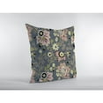 thumbnail image 3 of Friendly Flowers Indoor/Outdoor Pillow in Muted Pink and Gray 18x18, 3 of 9