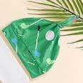 thumbnail image 6 of WUANDIXFA Baby Boy Girl Golf Outfit New To The Club Embroidery Long Sleeve Romper Golf Pants Hat Set 3Pcs Fall Clothes (White, 3-6 Months), 6 of 7
