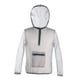 thumbnail image 5 of Chaqueta de apicultor, abrigo con gorro y bolsillos con cremallera, traje suave ventilado. SG, 5 of 9