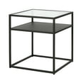 thumbnail image 4 of Evelyn&Zoe Ada 20" Wide Square Side Table, Blackened Bronze, 4 of 7