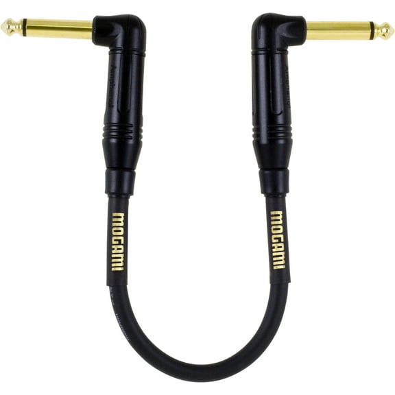 Gold Instrument Pedal Jumper Cables 6in