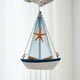 thumbnail image 4 of Mediterranean Sailboat Wind Chime Artisanal Floating Ship Model Wind Chime Seaside-Themed Wind Chime, 4 of 8