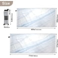 thumbnail image 3 of GZHJMY White Blue Marble Texture Beach Towel Super Soft Microfiber Sand Free Beach Towels, Oversized Camping Pool Towel, Lightweight, Breathable & Quick Dry Towels, 30x60in Washcloth, 3 of 7