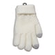 thumbnail image 1 of Qarigey Guantes tejidos de lana de Cachemira para mujer, guantes gruesos cálidos de invierno para pantalla táctil, mitones sólidos guantes y mitones Blanco Qarigey AP000827-04, 1 of 6