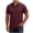 #07 Wine 【Mix & Match: Stock Up on Your Favorite Colors】, variant on Men's Casual Button Down Shirt Breathable Cotton Blend, Short Sleeve Classic Collar Relaxed Fit, Wrinkle Resistant Quick Dry, For Daily Office Business Travel Beach Vacation,