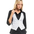 thumbnail image 5 of MixMatchy Women's Economy Dressy 3 Button Versatile Racerback Tuxedo Suit Vest Waistcoat, 5 of 5
