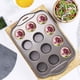 thumbnail image 3 of 2X Mini Platillo para Pastel de Queso de 12 Cavidades con Fondo Desmontable de 24 Piezas, 3 of 5