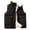 Black, variant on Herrnalise Men's Thin Sports Multi-bag Casual Quick-drying Loose Vest Mountaineering Tooling Outdoor Vest Jackets Black