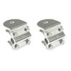 LOT OF 2 Workman BRV-3 Double Groove CB Radio Antenna Mirror Mount NO STUD