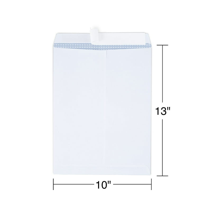 Staples Tear-Resistant Catalog Envelopes 10 x 13 White (21571