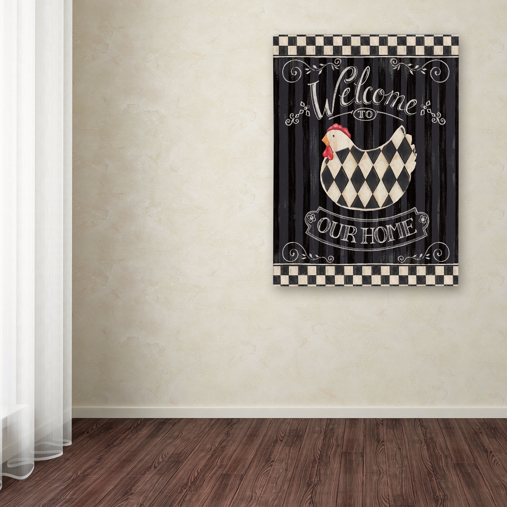 Trademark Fine Art "Casual Country II" Canvas Art by Daphne Brissonnet