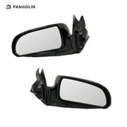 PANGOLIN 2Pcs Side View Mirrors Fits for 2006-2010 Hyundai Sonata Power Glass Heated 5 Pins Driver & Passenger Side Mirror Assembly Replacement Part OE 876100A000, 876200A000, HY1320149, HY1321149