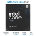 thumbnail image 2 of Procesador INTEL Core Ultra 5 225F 3.3 GHz 10 Core LGA 1851, 2 of 6