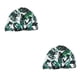 thumbnail image 4 of Bewildely Gorros de ducha para el cabello Estampado de flores Impermeable Reutilizable Banda elástica Gorro Turbante ajustable Gorro Estampado Type4 NO4, 4 of 6
