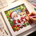 thumbnail image 6 of Diamond Art Kits with Frame, 5D Diamond Art Painting Kit for Beginners, Holiday Gifts 7.09x7.09in, 6 of 6
