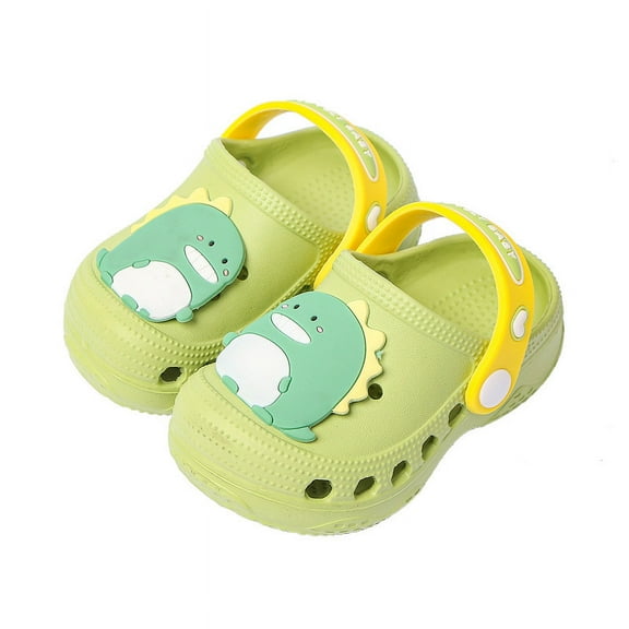 Kids Clogs Garden Shoes Girls Boys Lightweight Beach Pool Shower Slip On Toddler Slippers Cartoon Children Summer Sandals