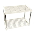 thumbnail image 2 of Storage Rack Floor Standing Shelf, Multi-Tier Organizer for Kitchen Pantry Bathroom Office, Space Saving Shelving Unit with Sturdy Construction for Home Organization, 2 of 8