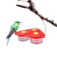 thumbnail image 3 of Triangular Flower Feeder, Handheld Hummingbird Water Feeder, Attracts Birds with Multiple Ports, Easy to Clean & Refill, QFL, 3 of 6