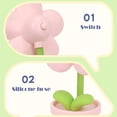 thumbnail image 5 of LINLIN Night Light Kids,Mini Cute Flower Night Lights,Creative Bedside Lamp Adjustable Cute Flower Ambient Light Night Lamp,Baby Night Light for Kids Boys Girls Childrens Students Gift, 5 of 7