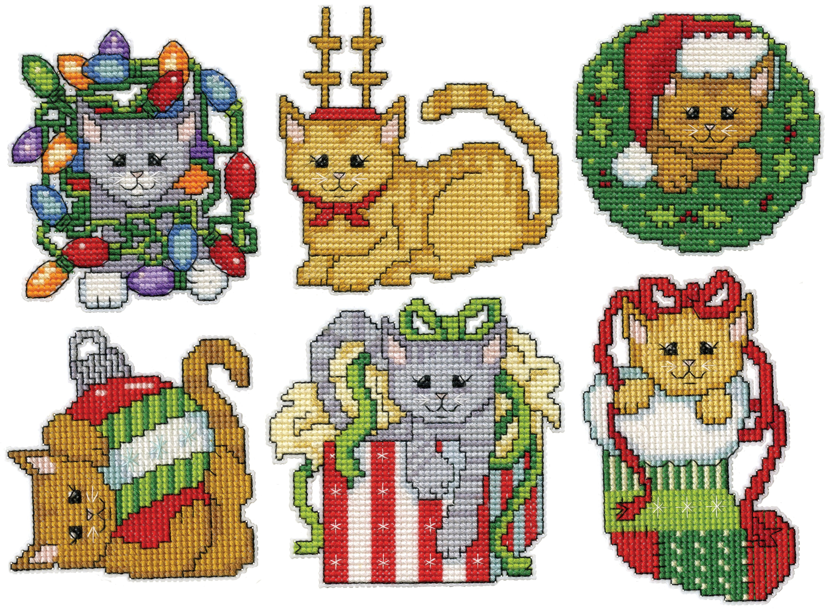 Design Works Gnome - Christmas Ornaments - Plastic Canvas Kit 6880 -  123Stitch