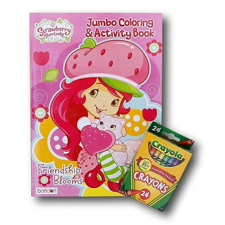 Download Strawberry Shortcake Jumbo Coloring and Activity Book with ...