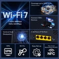 thumbnail image 2 of Router Wi-Fi 7 Tenda BE5100 RE6L Pro de doble banda con puertos 4x1G, 2 of 8