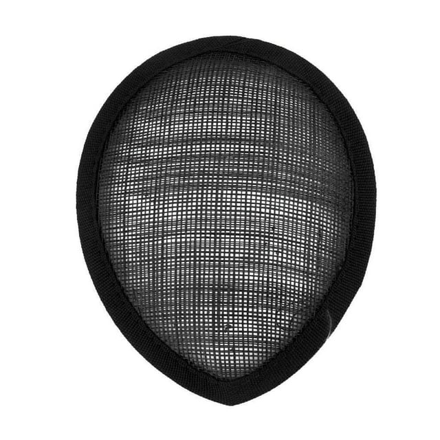 tredstone TearDrop Hat Fascinator Millinery Base Noir
