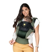 LLLbaby Complete 6-in-1, Deluxe Airflow Ergonomic Carrier in Olive/Black