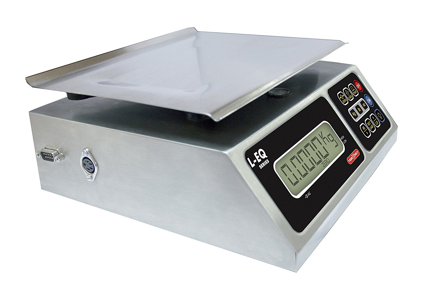 TORREY LEQ 10/20 High Precision Digital Portion Control Scale, Stainless Steel Construction, 10 kg/20 lb. Capacity