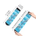 thumbnail image 4 of Pofeuu Dolphin Print 30cm Socks, Adult Running Hiking Socks for Youth and Adult, 4 of 7