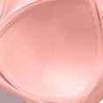 thumbnail image 6 of Womens Classic Lightly Lined Bra, No Underwire Full Coverage Bra with Wide Straps, Breathable Comfort Feel | VerBelle,Watermelon Red L, 6 of 8