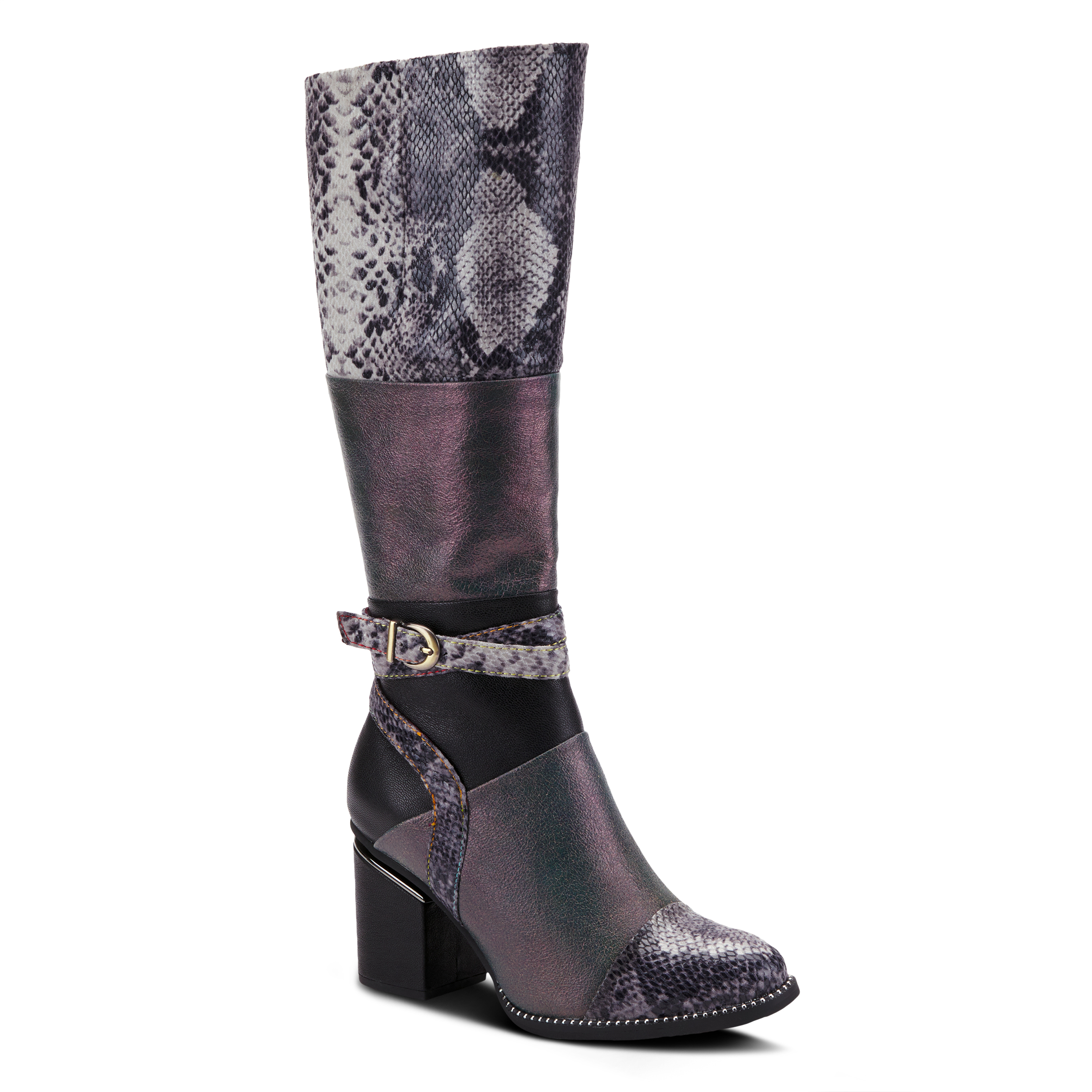 pewter color boots