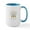 White/Blue Inside, variant on CafePress - Congrats Grad Champagne Mugs - 15 oz Ceramic Large White Novelty Mug