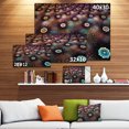 thumbnail image 3 of Fleurs Brunes sur Planète Alien - Impression sur Toile Florale, 3 of 4