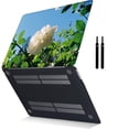 thumbnail image 1 of Hard Case Only for Newest MacBook Air 13 inch with Retina Display Touch ID USB Type-C Cable Tie Model: A1932/A2179/A2337 m1 (Flower 0287), 1 of 5