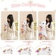 thumbnail image 5 of Juguete de peluche SQEQE con forma de unicornio pesado de 25 cm y 0,4 kg para niños y adultos, 5 of 9