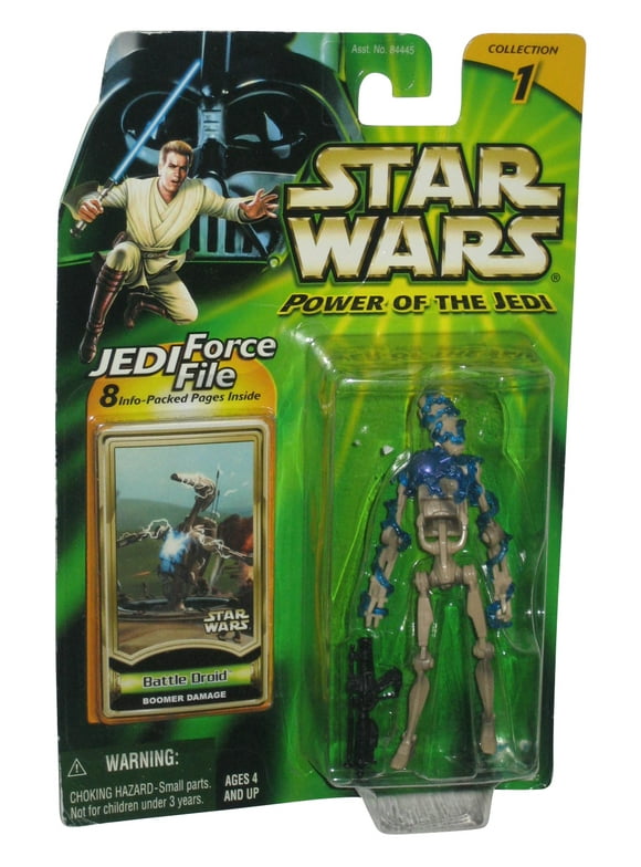 Star Wars Power of The Jedi Battle Droid Boomer Damage Action Figure